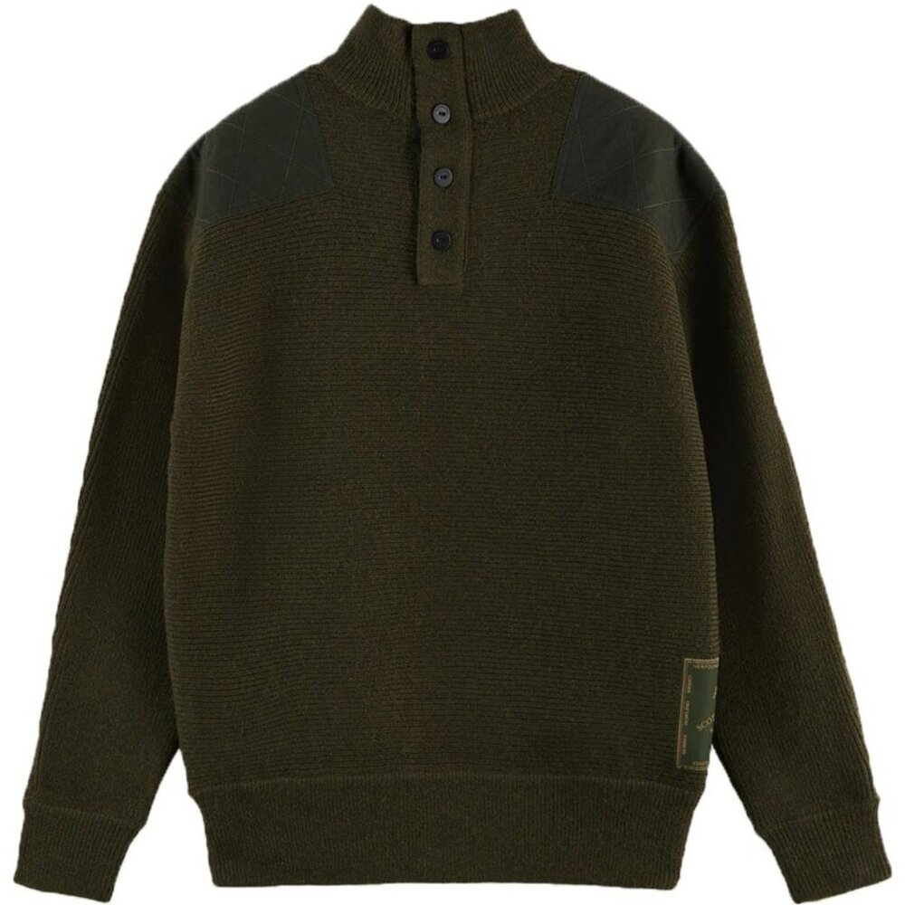 Scotch & Soda Men's Mock Neck Pullover